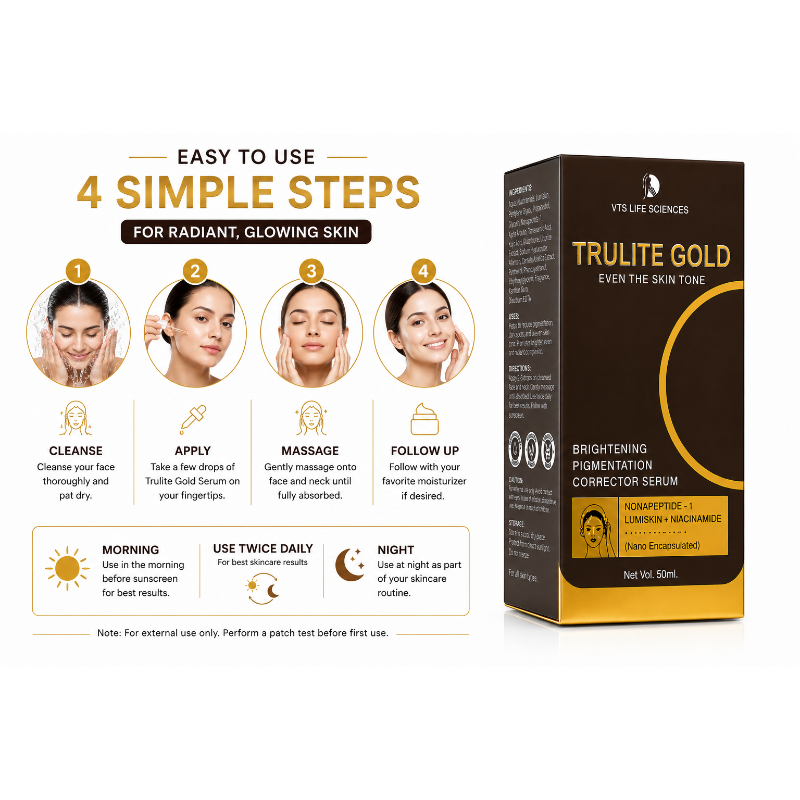 Trulite Gold Brightening Pigmentation Corrector Serum (50ml)