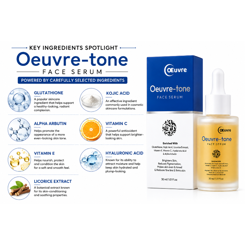 Oeuvre-tone Glutathione Face Serum (30ml)