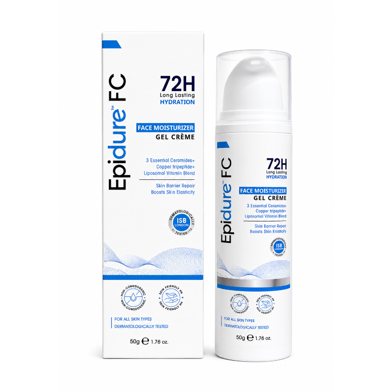 Epidure FC 72H Long Lasting Hydration Face Moisturizer Gel Crème (50gm)