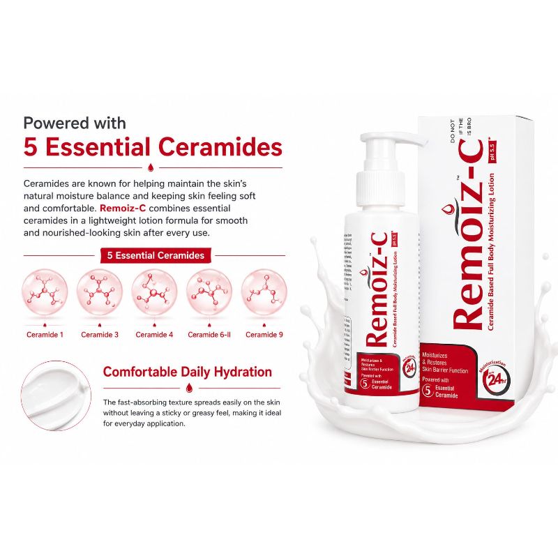 Remoiz C (pH 5.5) Moisturizing Lotion 100 ml