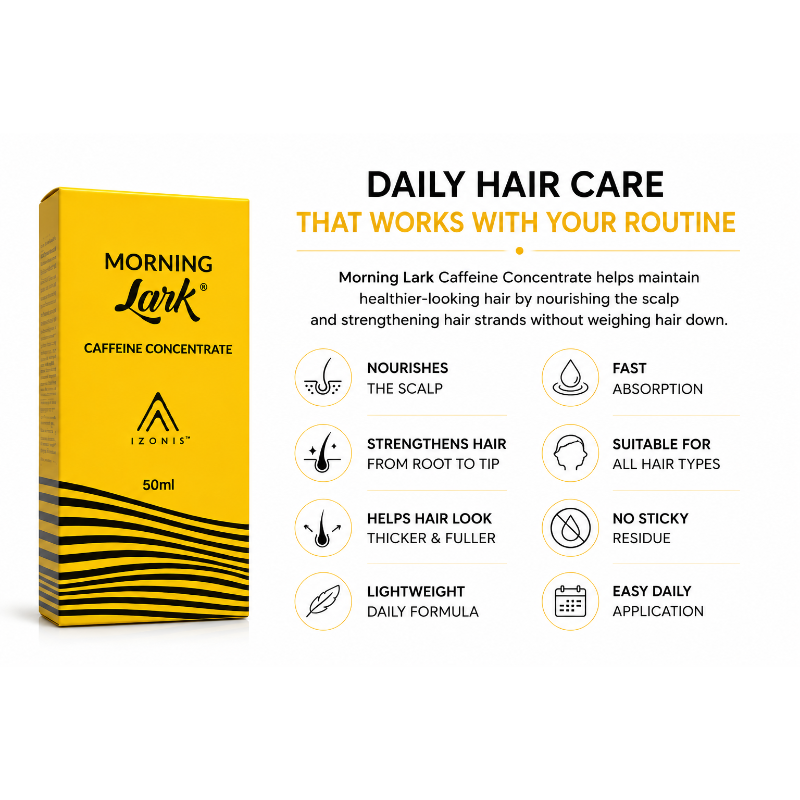 Morning Lark Caffeine Concentrate Hair Serum (50ml)