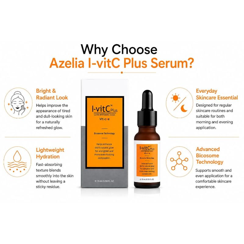 I-vitC Plus Ultra Whitening Serum with Vit-C+E (15ml)