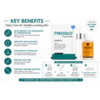 TYROGLO Face Serum with Tyrostat 3% | Helps Reduce Pigmentation, Dark Spots & Tanning | 30ml