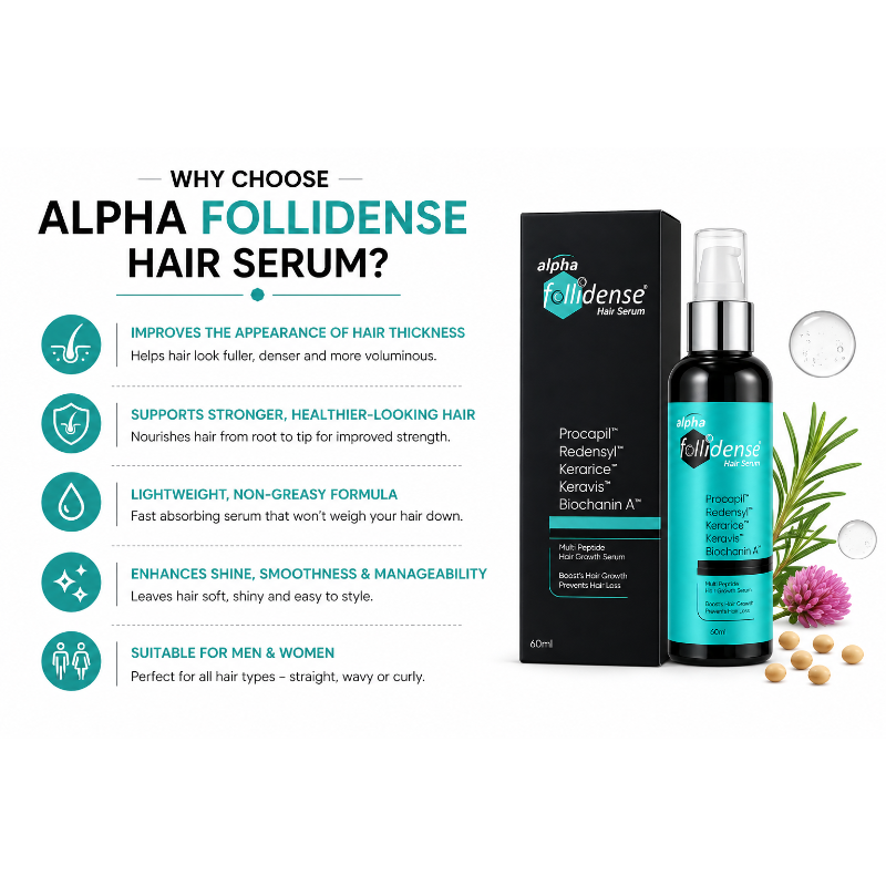Alpha Follidense Hair Growth Serum 60ml