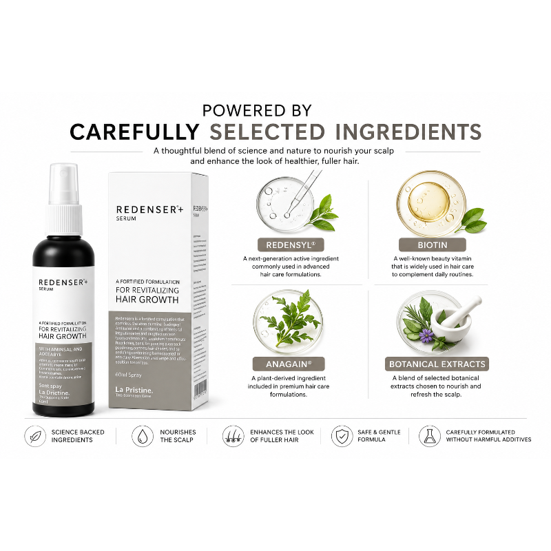 Redenser Plus Serum for Hair Growth | 60ml Hair Fall Control Treatment