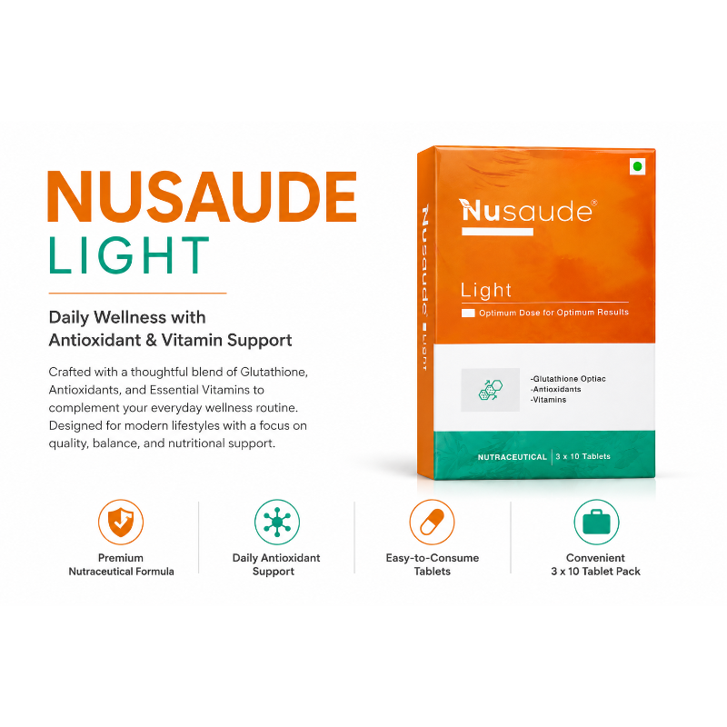 Nusaude Light Tablet 3 x 10 Tablets (30Tablets)