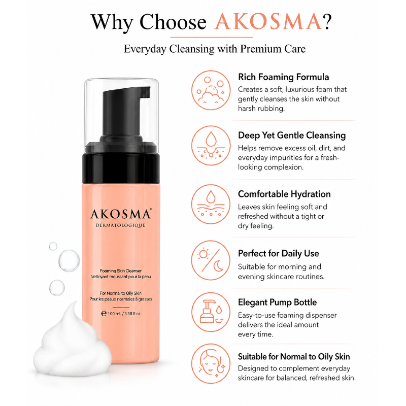 AKOSMA Foaming Skin Cleanser (100ml)
