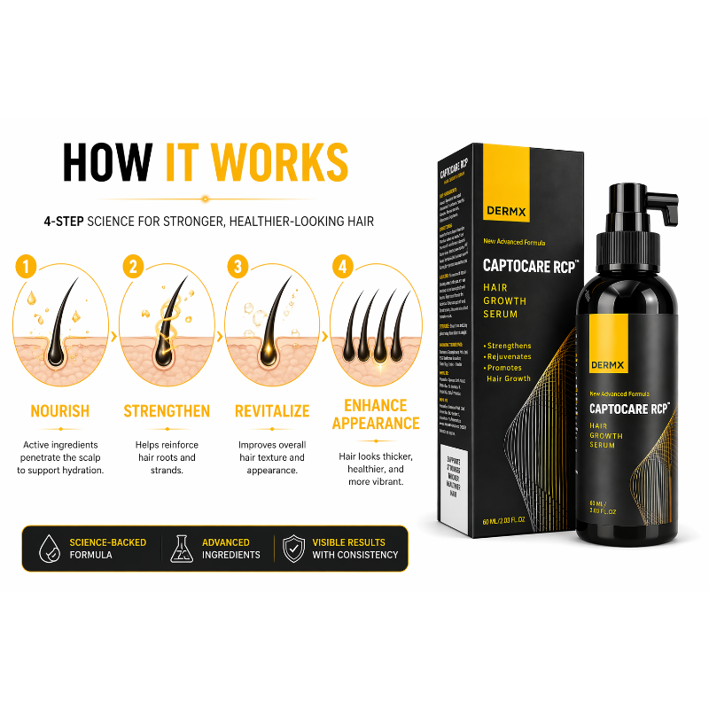 CAPTOCARE RCP Hair Growth Serum 60ml
