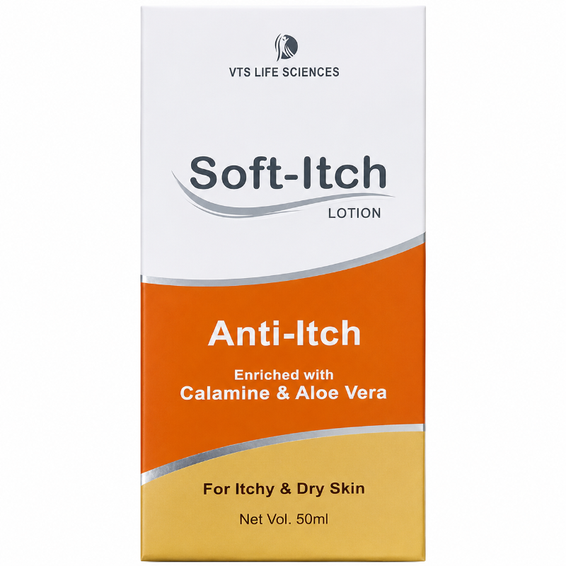 Soft-Itch Anti-Itch Lotion for Itchy & Dry Skin (50ml)