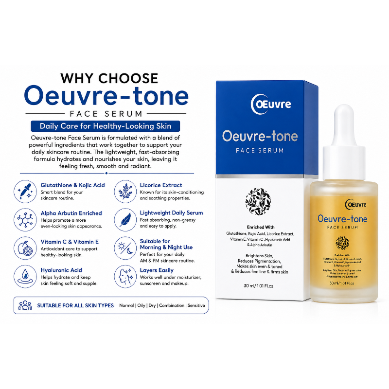 Oeuvre-tone Glutathione Face Serum (30ml)