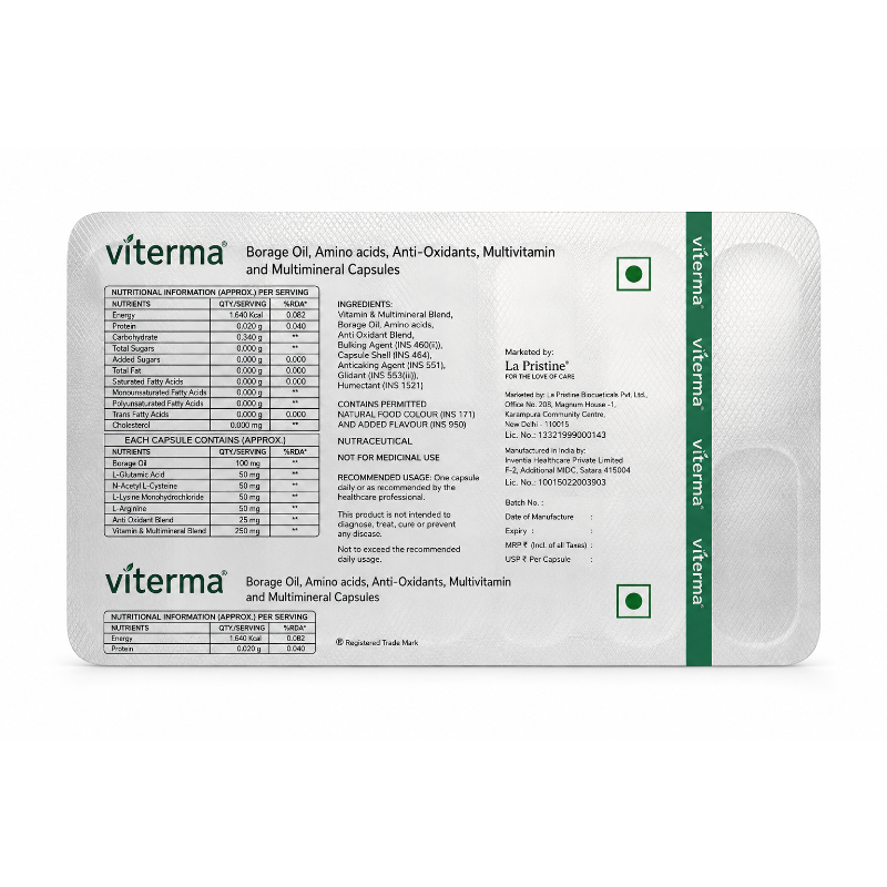 Viterma Capsules 30 Capsules (3 x 10)
