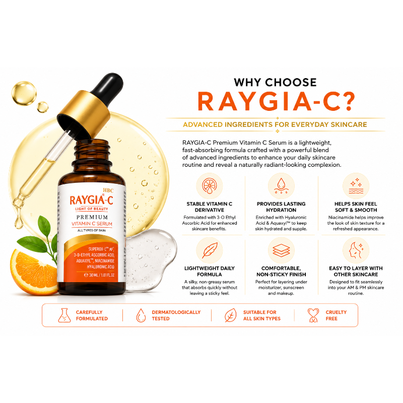 RAYGIA-C Premium Vitamin C Serum (30ml)