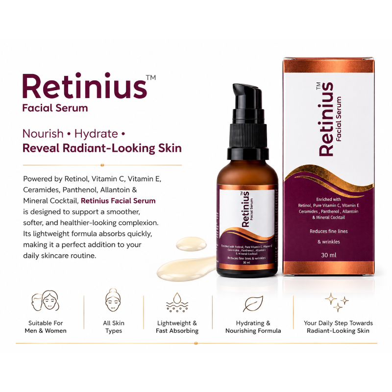 Retinius Retinol Facial Serum (30ml)