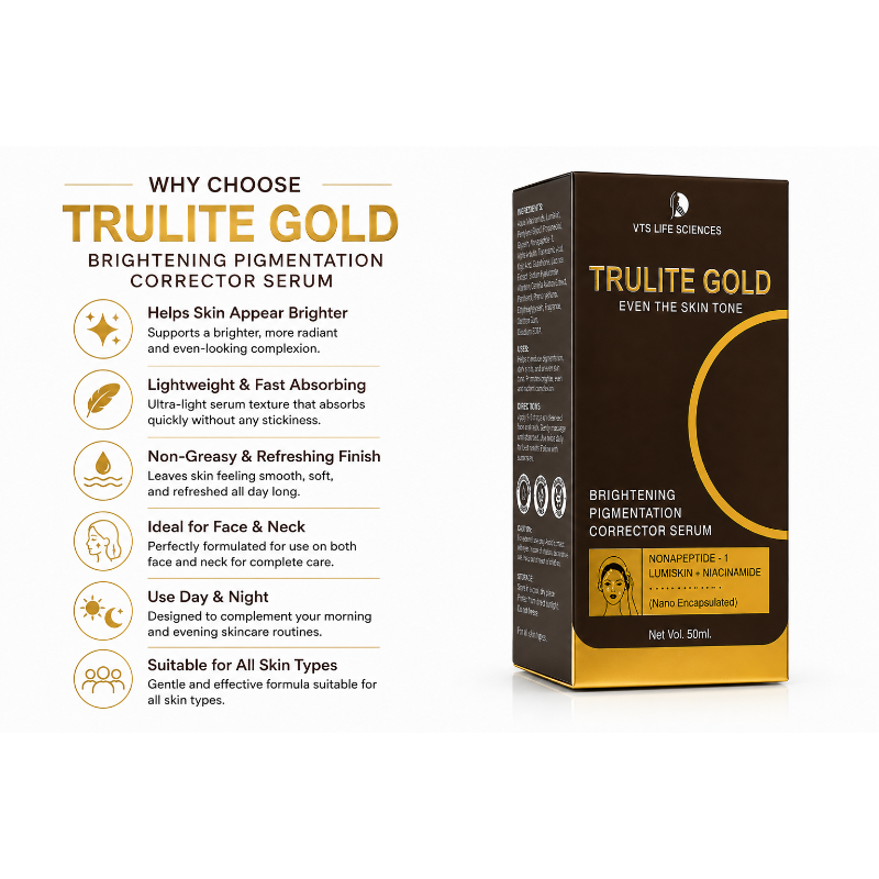 Trulite Gold Brightening Pigmentation Corrector Serum (50ml)