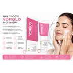 YORGLO Glutathione Face Wash (100gm)