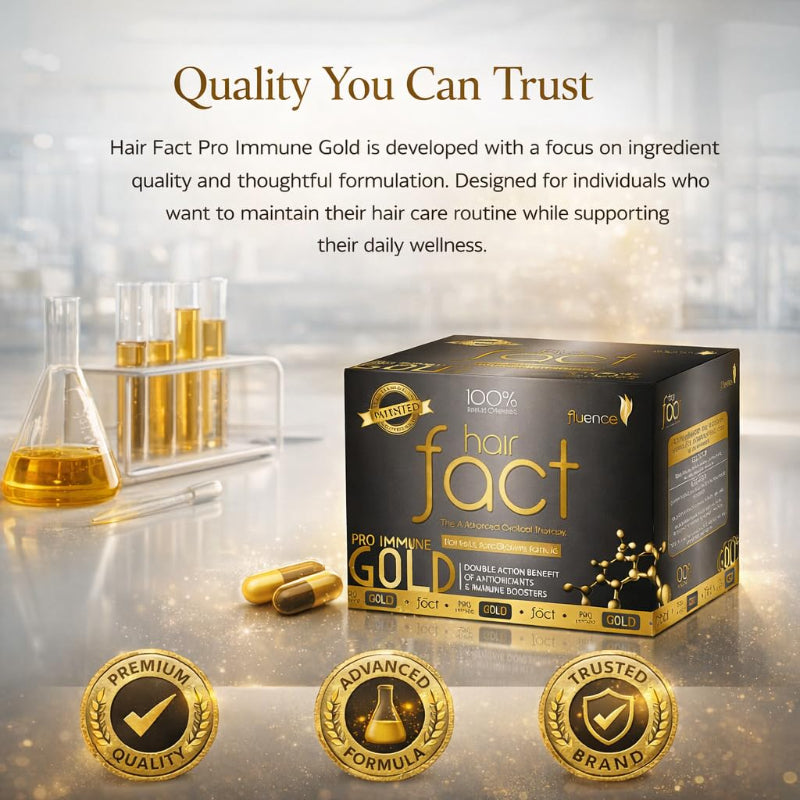 Hair Fact Pro Immune Gold Advanced Cyclical Therapy Kit