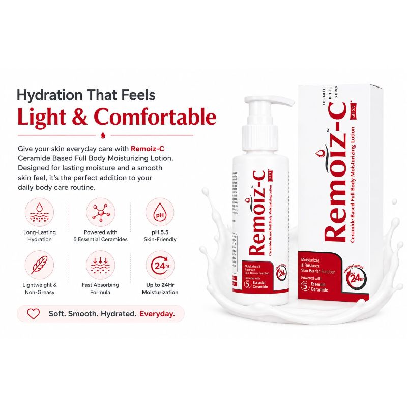 Remoiz C (pH 5.5) Moisturizing Lotion 100 ml