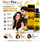 Morr Pro Gold Hair Serum | Hair Regrowth & Anti-Hair Fall Treatment (60ml)