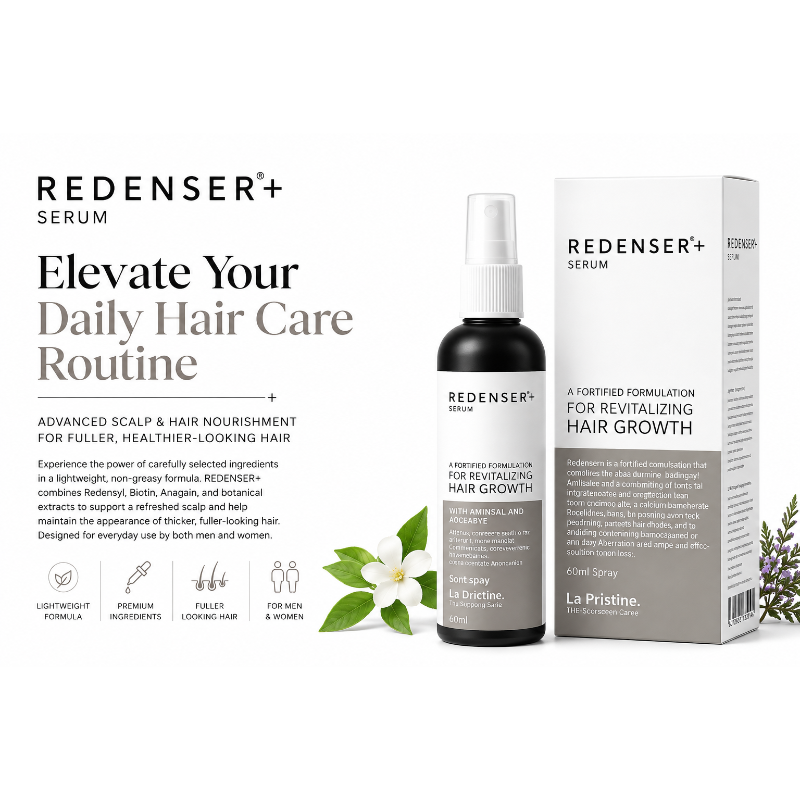 Redenser Plus Serum for Hair Growth | 60ml Hair Fall Control Treatment