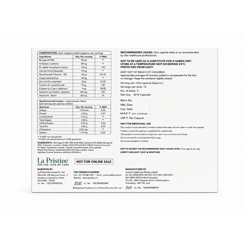 Viterma Capsules 30 Capsules (3 x 10)