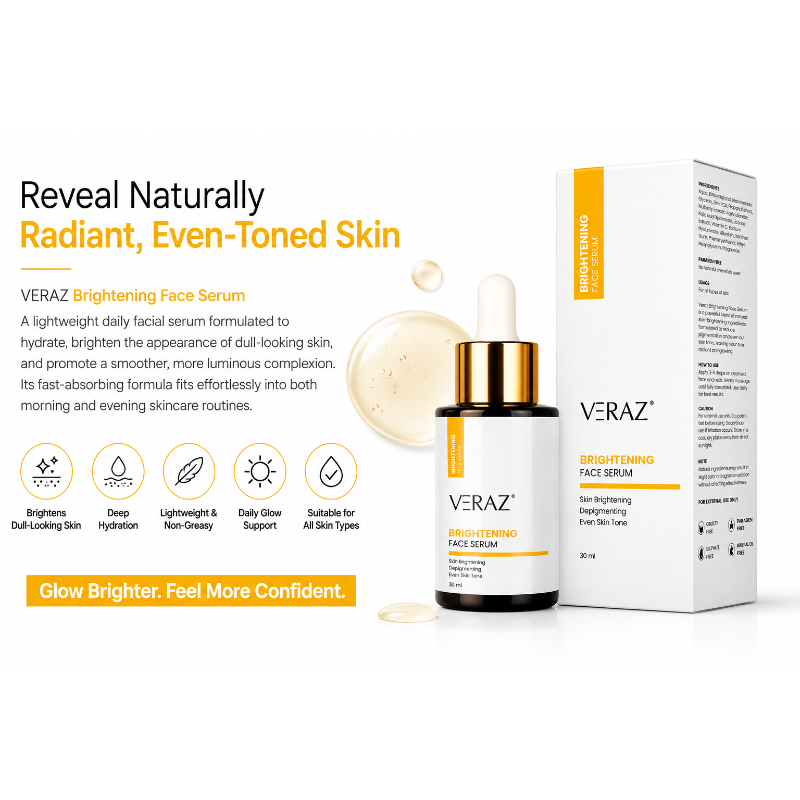 VERAZ Brightening Face Serum (30ml)