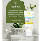 Korean Shine Sunscreen SPF 50 PA+++ 100ml