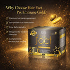Hair Fact Pro Immune Gold Advanced Cyclical Therapy Kit