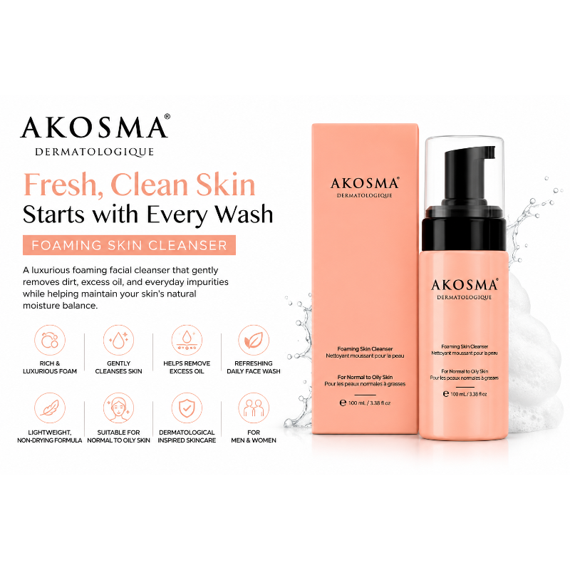 AKOSMA Foaming Skin Cleanser (100ml)
