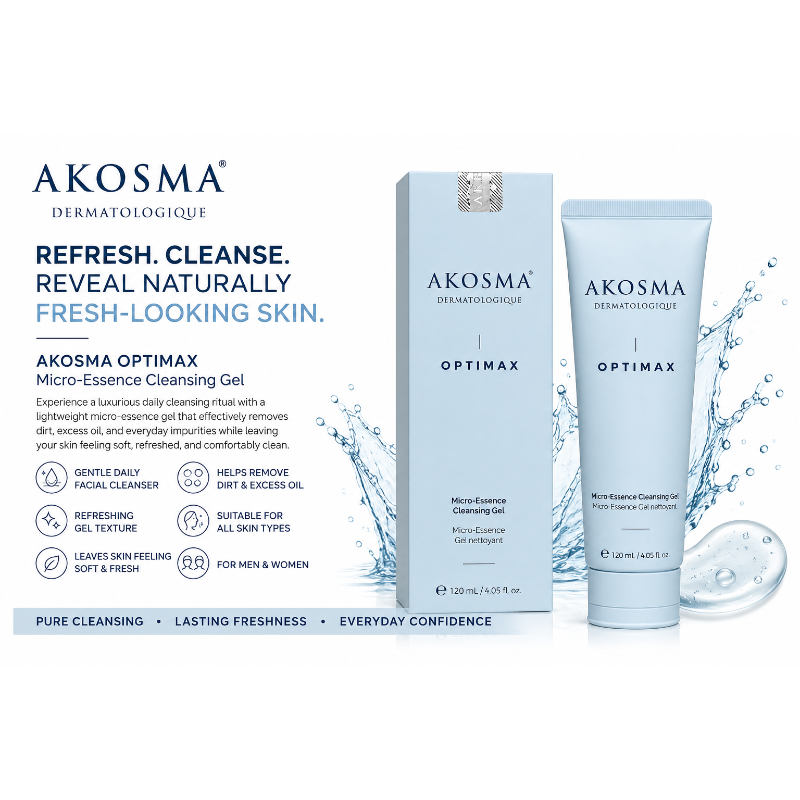 AKOSMA Optimax Micro-Essence Cleansing Gel (120ml)