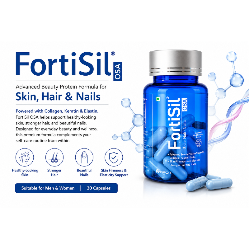 FortiSil OSA Skin Hair & Nails Supplement (30 Capsules)