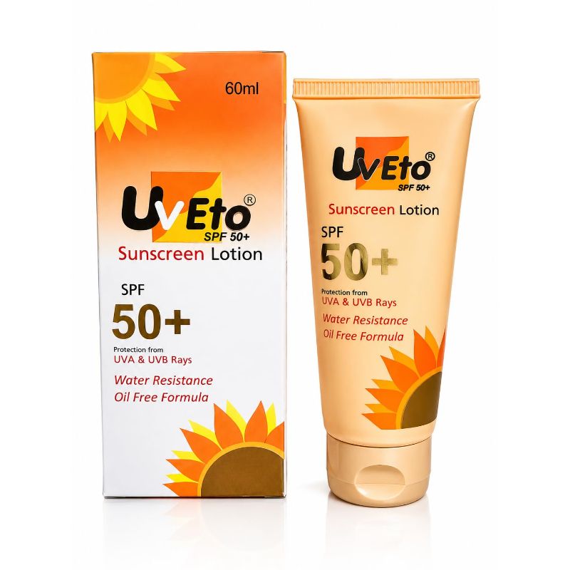 UvEto SPF 50+ Sunscreen Lotion 60ml