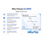 Gloren Liposomal Glutathione Nutraceutical Tablet, 10 Tablets