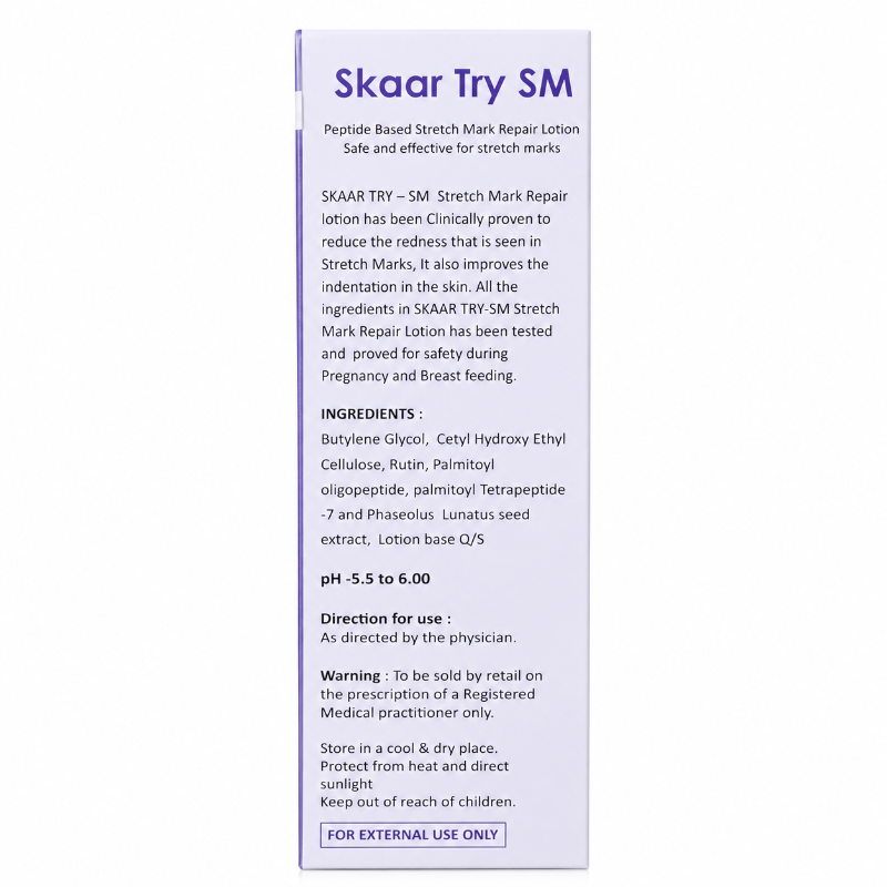 Skaar Try SM Stretch Mark Repair Lotion (50ml)