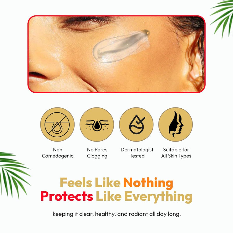 ACNE-UV Gold SPF 100+ PA++++ Sunscreen Gel Cream (30gm)