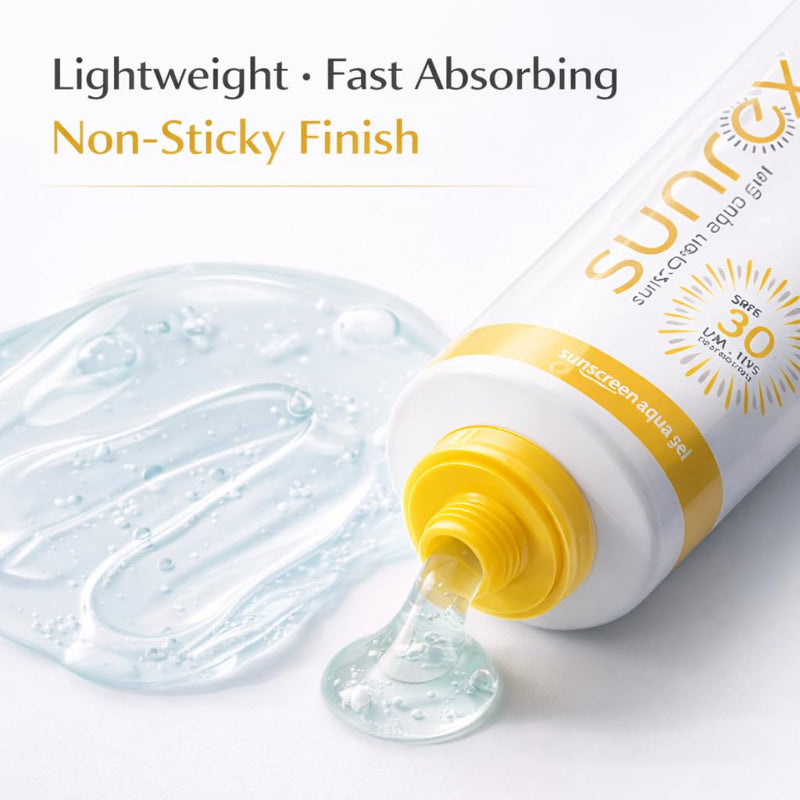 SUNREX Sunscreen Aqua Gel SPF 30+ 100ml