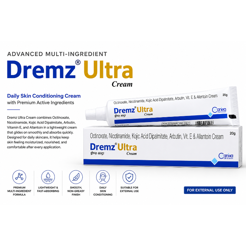 Dremz Ultra Skin Brightening Cream (20gm)