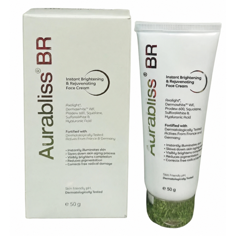 Aurabliss BR Instant Brightening & Rejuvenating Face Cream (50gm)