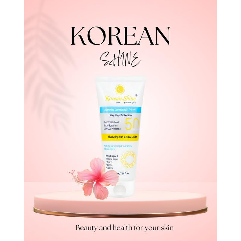Korean Shine Sunscreen SPF 50 PA+++ 100ml