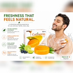 Cutinorm Cleansing Bath Bar 100gm-(Pack of 2)