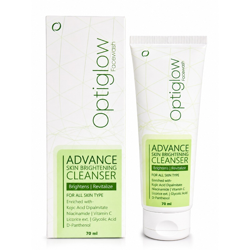 Optiglow Advance Skin Brightening Cleanser Face Wash (70ml)