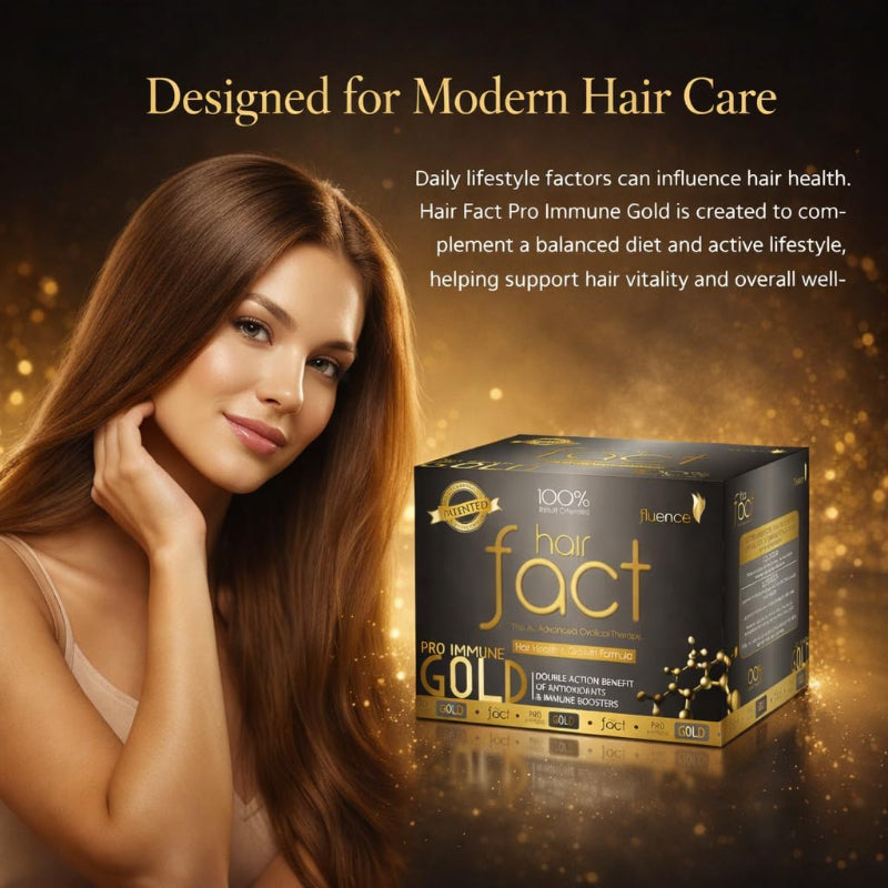 Hair Fact Pro Immune Gold Advanced Cyclical Therapy Kit