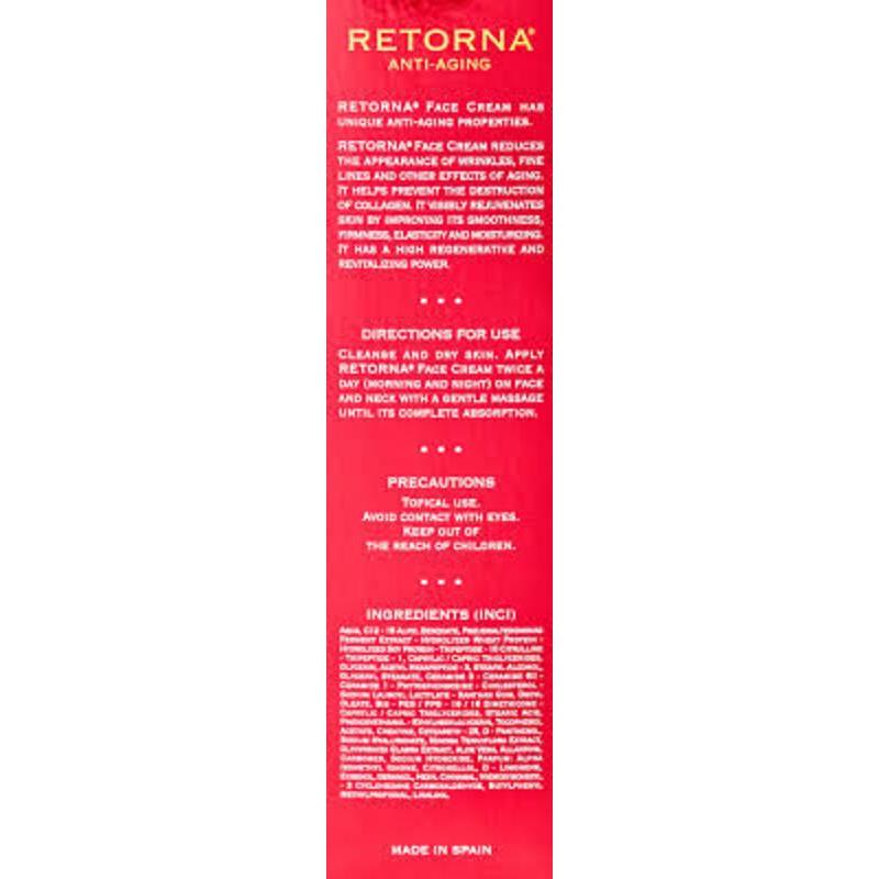 Retorna anti aging face cream 50ml