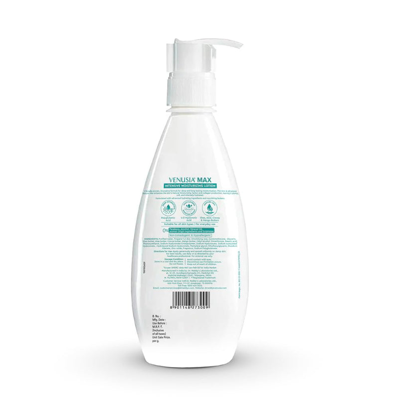 Venusia Max Intensive Moisturizing Lotion Normal To Dry Skin (300ml)