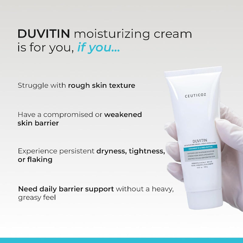 Ceuticoz Duvitin Moisturizing Cream (100gm)