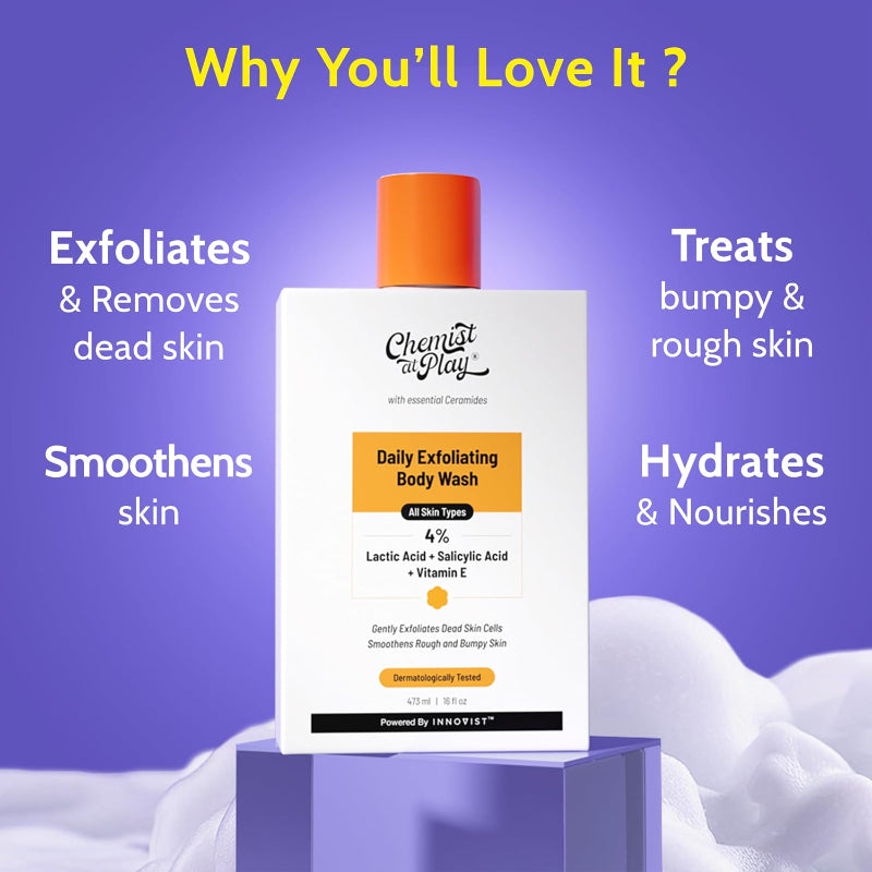 Chemist at Play Daily Exfoliating Body Wash (473ml)