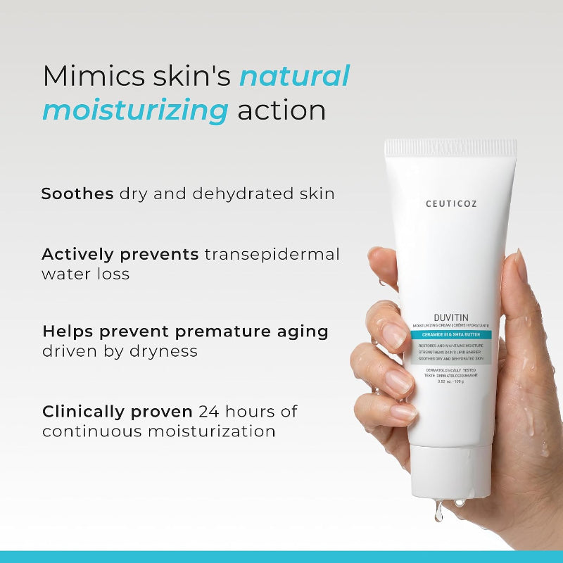 Ceuticoz Duvitin Moisturizing Cream (100gm)