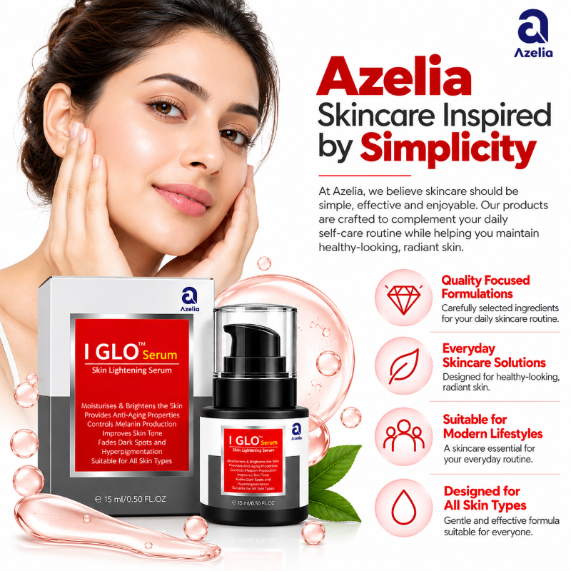 Azelia I GLO Skin Lightening Serum (15ml)