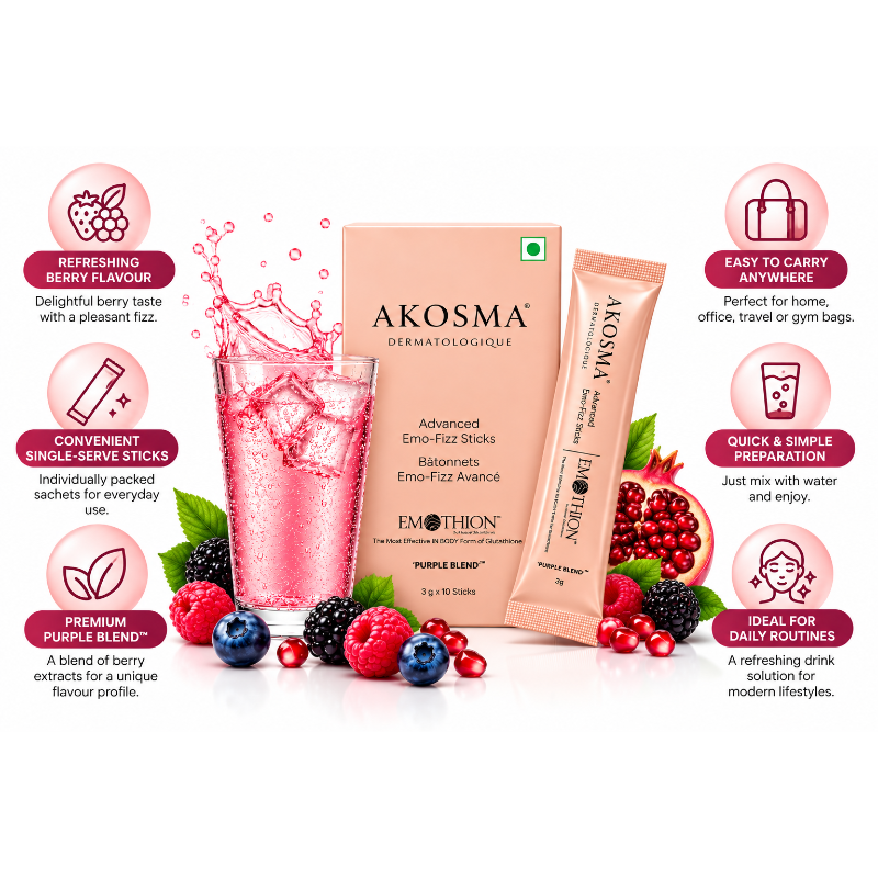 AKOSMA Advanced Emo-Fizz Sticks (3g x 10 Sticks)