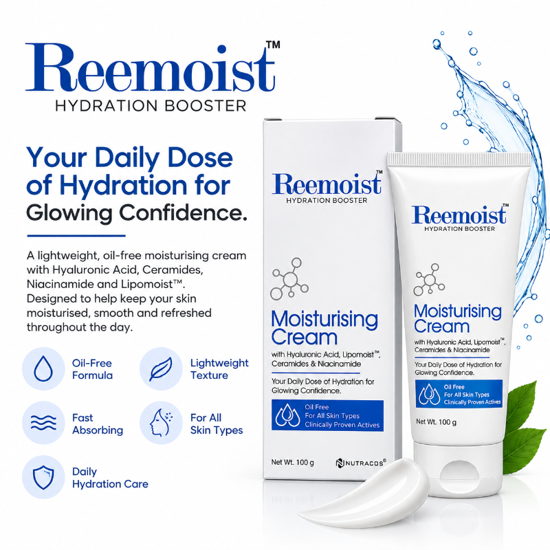 Reemoist Hydration Booster Moisturising Cream (100gm)