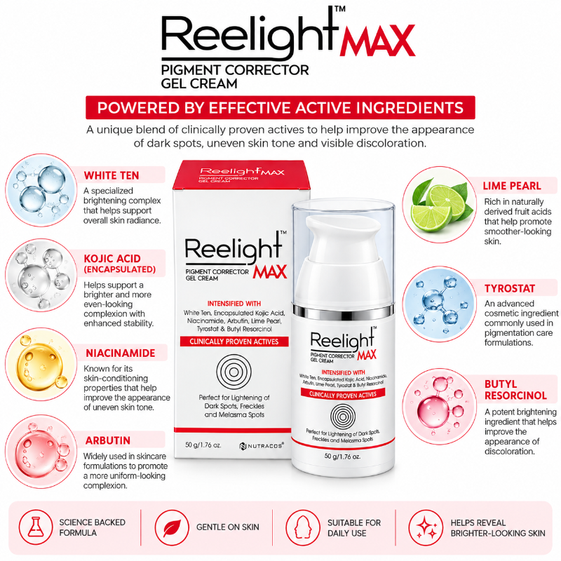Reelight Max Pigment Corrector Gel Cream (50gm)